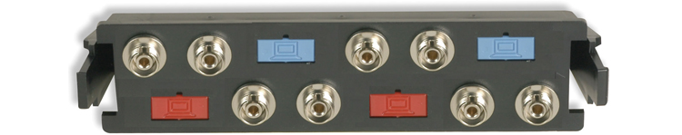 Siemon RIC-F-FC8-01-SALE Quick-Pack Панель с 8 FC адаптерами, 8 волокон (для RIC3, SWIC3, FCP3) (РАСПРОДАЖА)